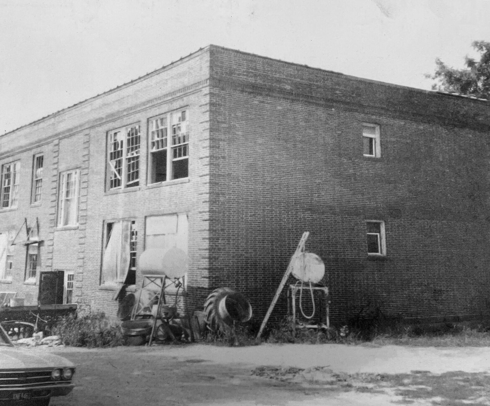 The Bartlett Classroom Building is one of nine buildings